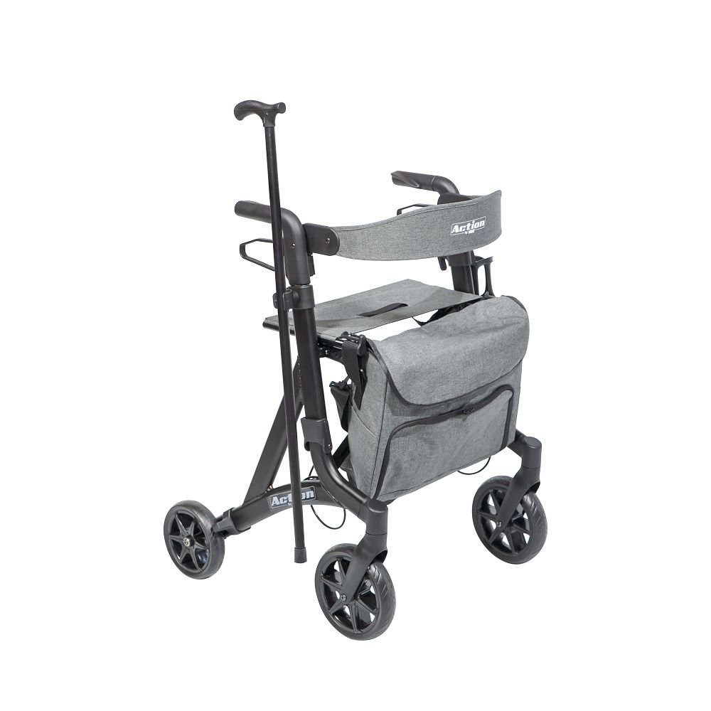 Περιπατητήρας Rollator “Action Black” – 0803610 - Image 4