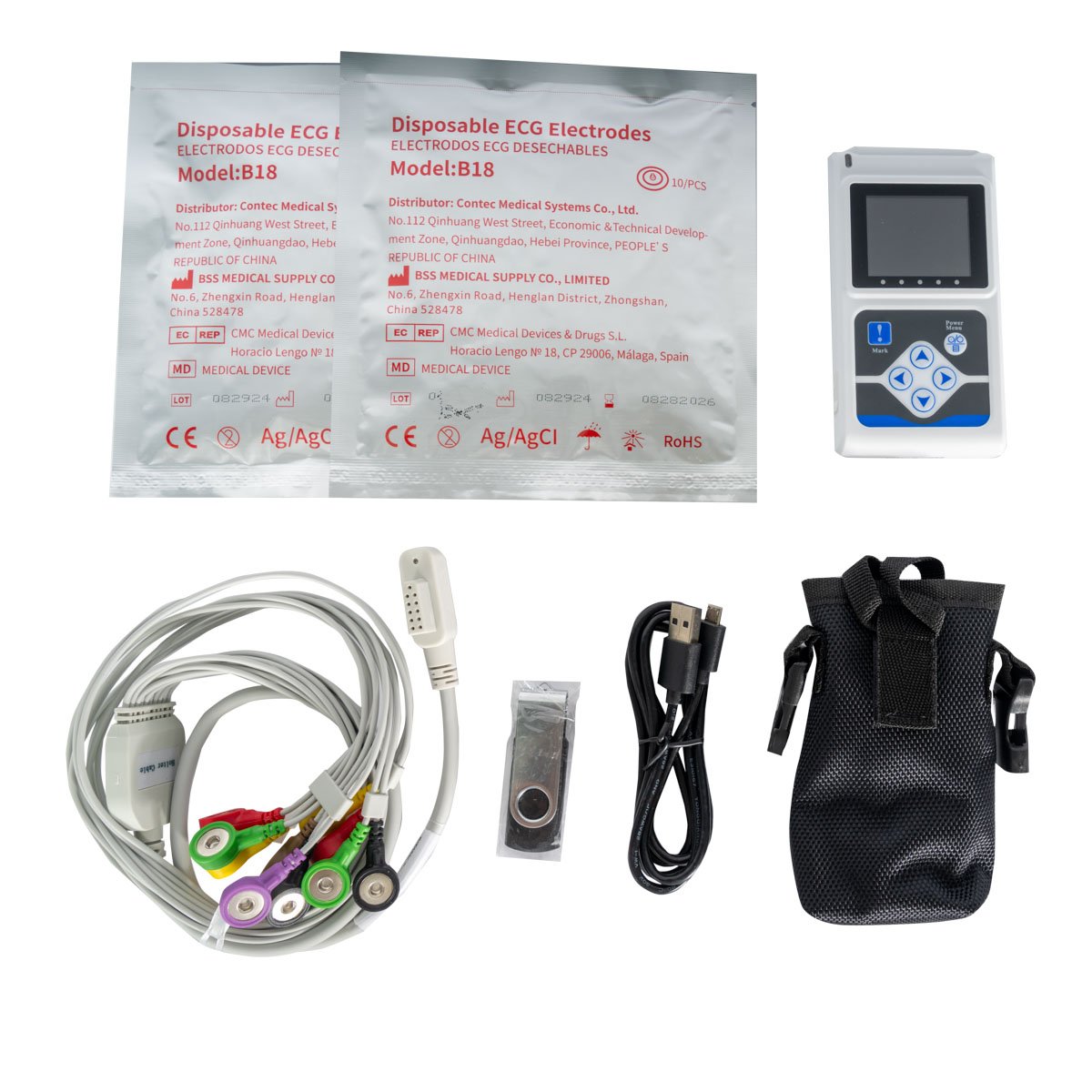 Holter καρδιακού ρυθμού 12 απαγωγών CONTEC 0803844 - Image 3