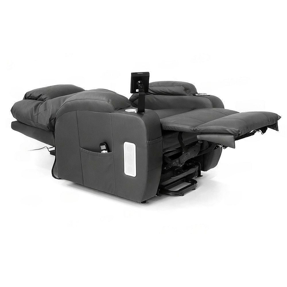 Πολυθρόνα Relax με Ανάκλιση HORIZON 09-2-188 PU BLACK - Image 5