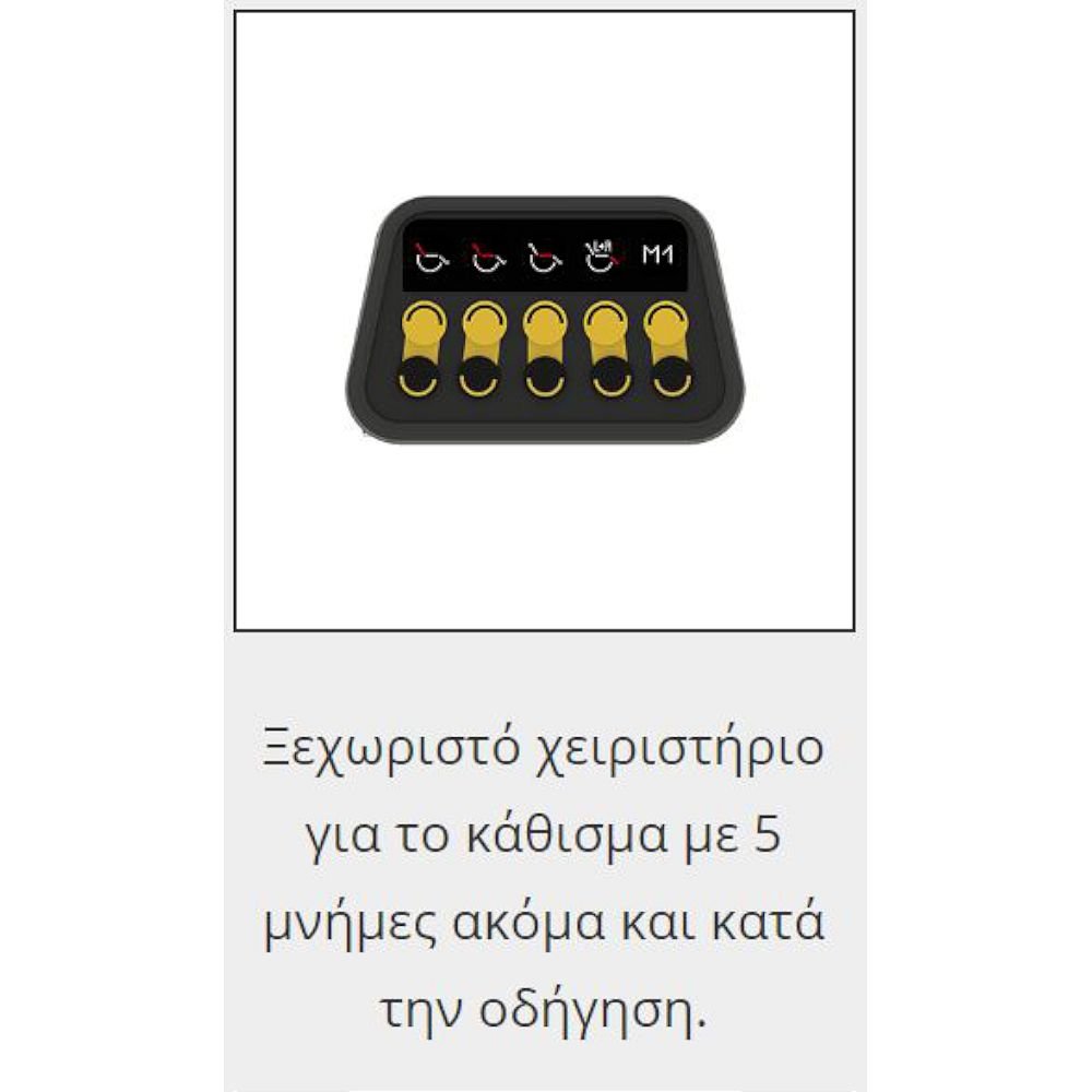 Hλεκτροκίνητο αναπηρικό αμαξίδιο ορθοστάτης Nemo - Image 5