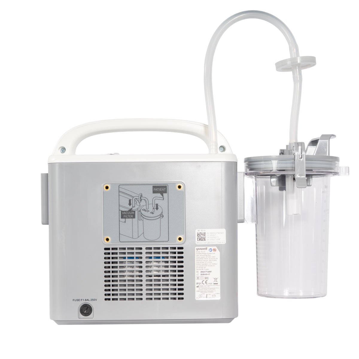 Συσκευή Αναρρόφησης με Μπαταρία YUWELL 7E-G1 (27 L/MIN) 0803439 - Image 3