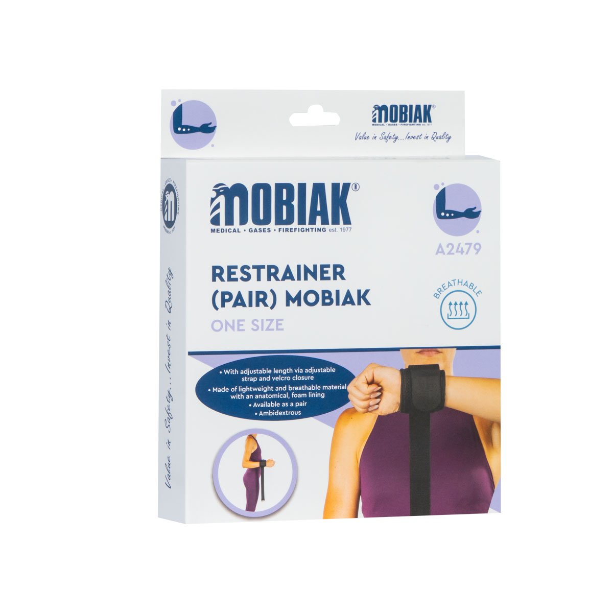 Δέστρα Ακινητοποίησης Άκρων (Ζεύγος) One Size 0814153 - Image 4